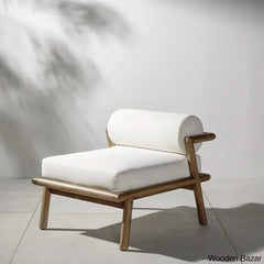 Linda Outdoor Sofa With Solid Wood Frame - Wooden Bazar