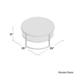 Lindsaie Glass Top Coffee And Center Table