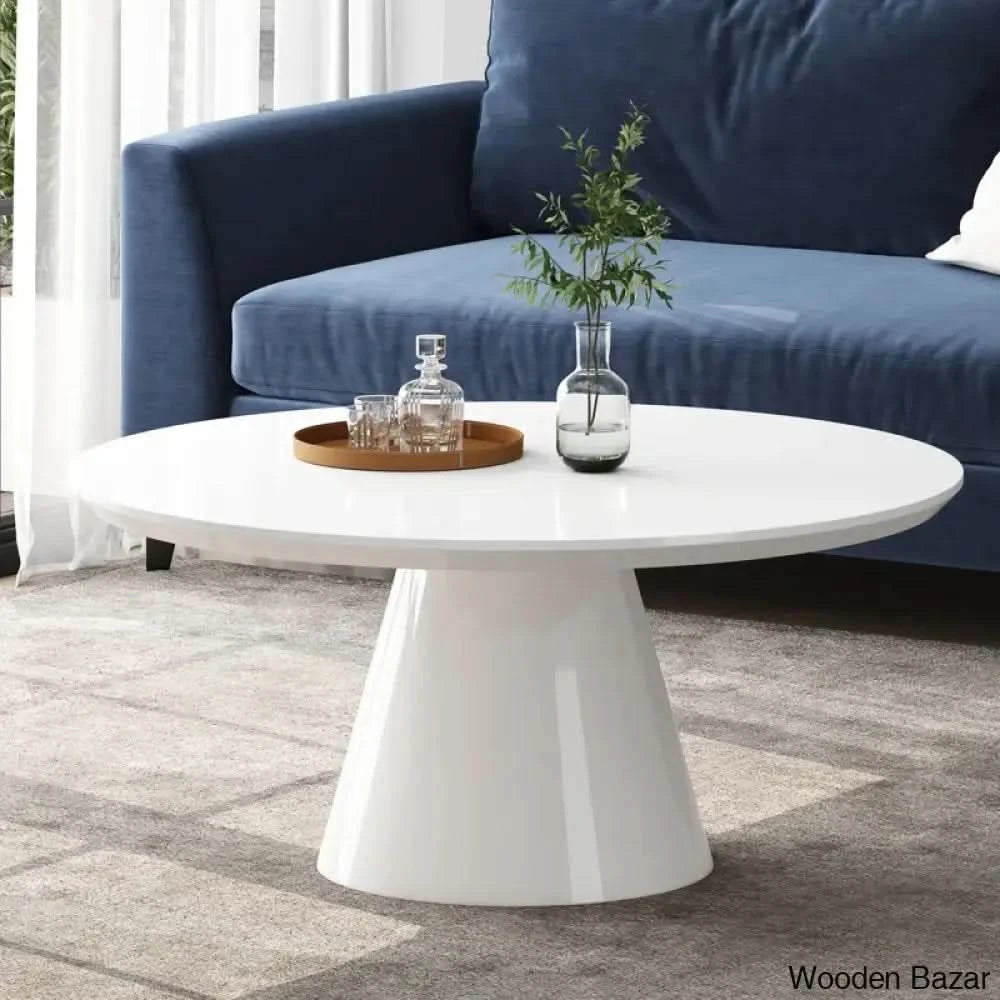 Lippas 35āā Round Coffee And Center Table
