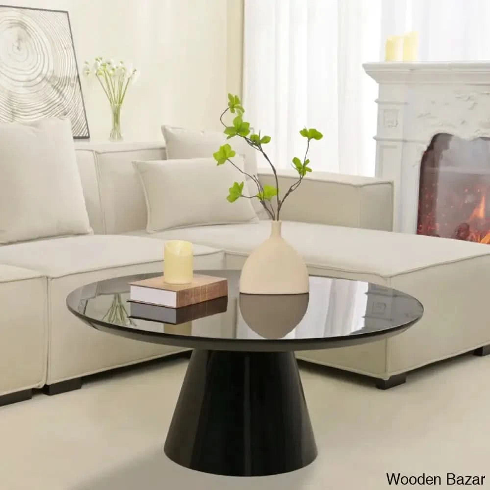 Lippas 35āā Round Coffee And Center Table