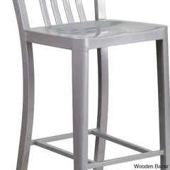 Logan Swivel Indoor/Outdoor Commercial Grade Metal Modern Counter And Bar Stools (Set Of 2) By