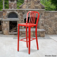 Logan Swivel Indoor/Outdoor Commercial Grade Metal Modern Counter And Bar Stools (Set Of 2) By