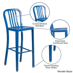 Logan Swivel Indoor/Outdoor Commercial Grade Metal Modern Counter And Bar Stools (Set Of 2) By