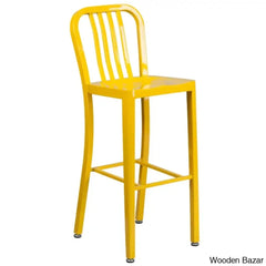 Logan Swivel Indoor/Outdoor Commercial Grade Metal Modern Counter And Bar Stools (Set Of 2) By