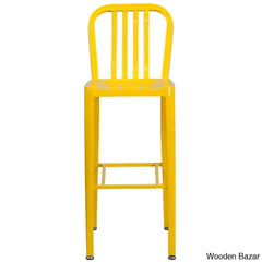 Logan Swivel Indoor/Outdoor Commercial Grade Metal Modern Counter And Bar Stools (Set Of 2) By