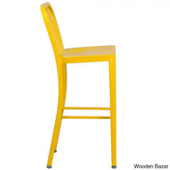 Logan Swivel Indoor/Outdoor Commercial Grade Metal Modern Counter And Bar Stools (Set Of 2) By