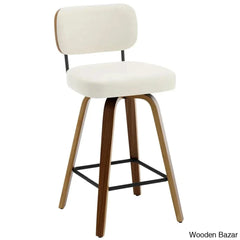 Loranzas Swivel Upholstered Counter & Bar Stool (Set Of 3)