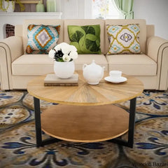 Loren Coffee Table With Storage And Center