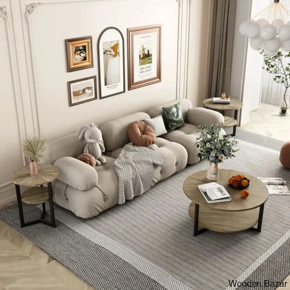 Loren Coffee Table With Storage And Center