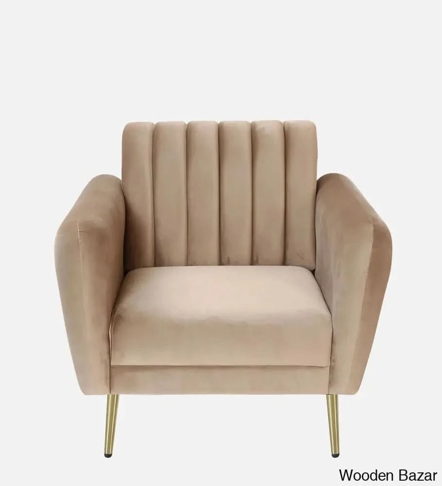 Luxurious Camel Yellow Fabric 3-Seater Sofa The Ultimate Trendy Furniture For Stylish Living Spaces