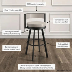Matthewsy Swivel Counter & Bar Stool