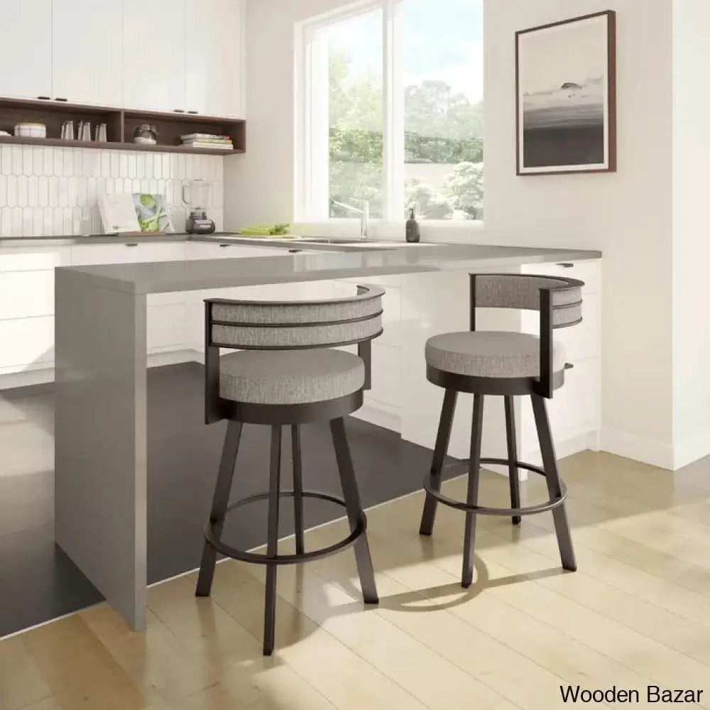 Matthewsy Swivel Counter & Bar Stool
