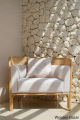 Mikale Modern Rattan Cane Accent Chair | Stylish And Seating