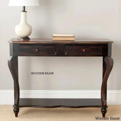 Small Wood Accent Table