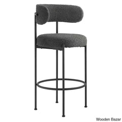 Modwayl Luxury Counter Stools For Luxe Living (Set Of 2)- Wooden Bazar