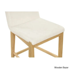 Natah Upholstered Counter And Bar Stool Set