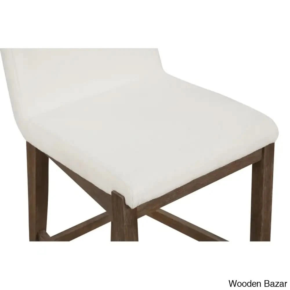Natah Upholstered Counter And Bar Stool Set