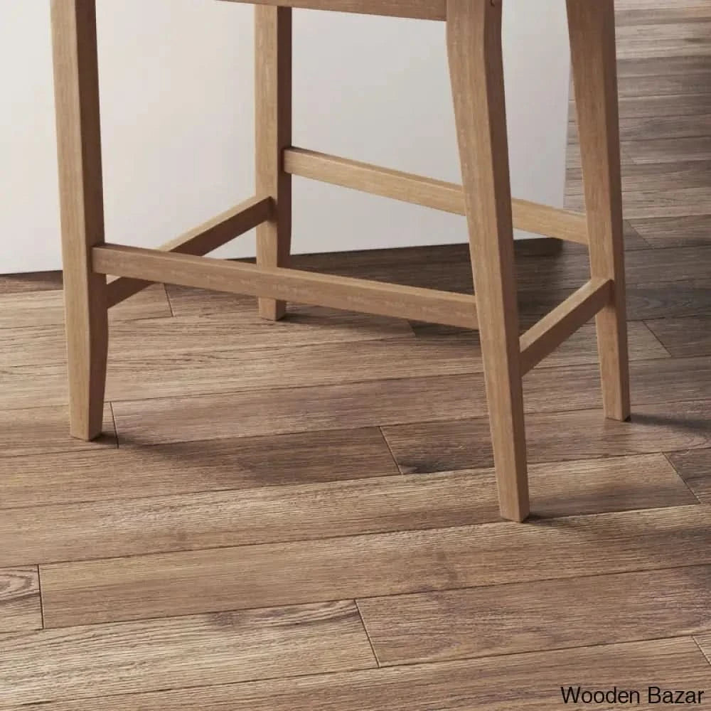 Natah Upholstered Counter And Bar Stool Set