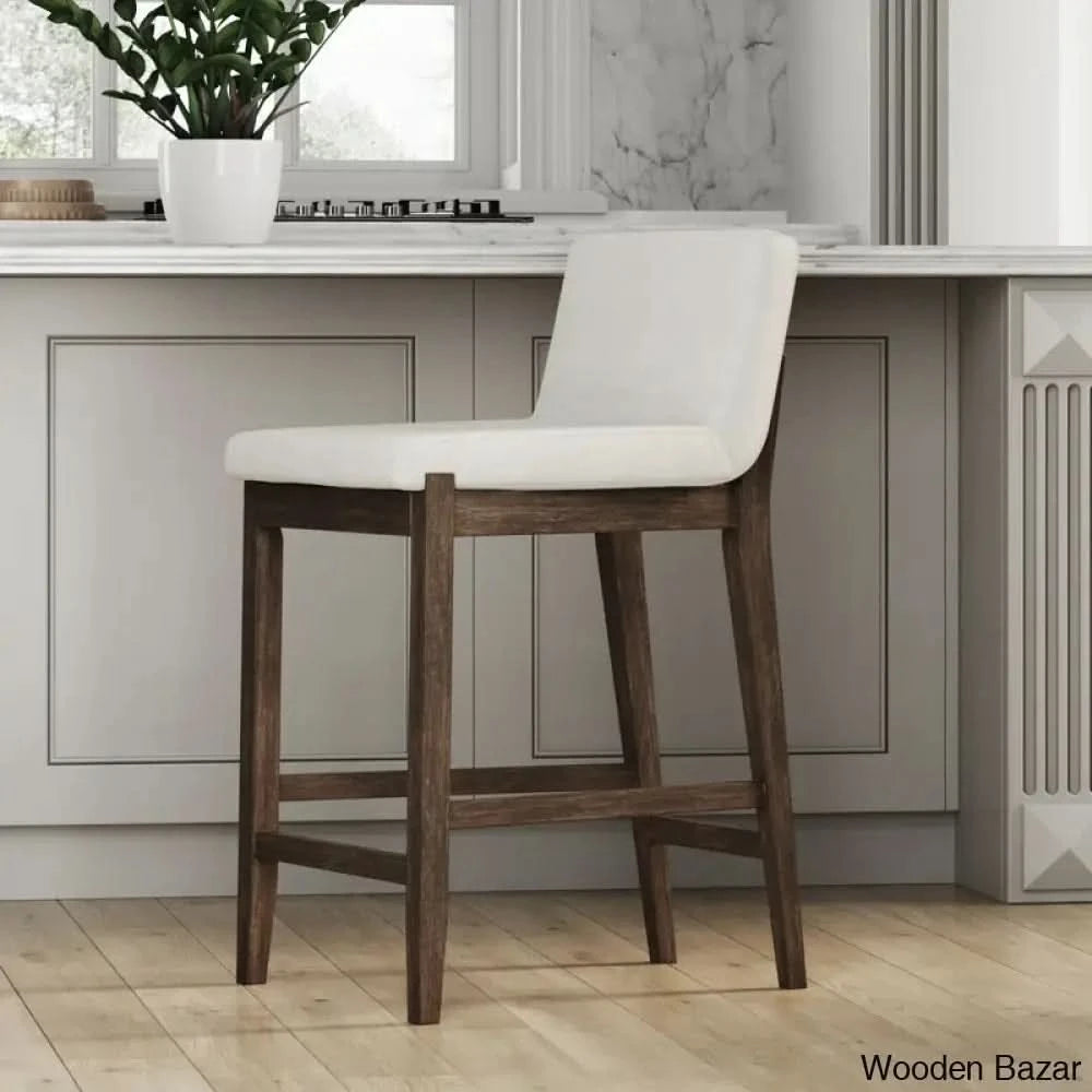 Natah Upholstered Counter And Bar Stool Set