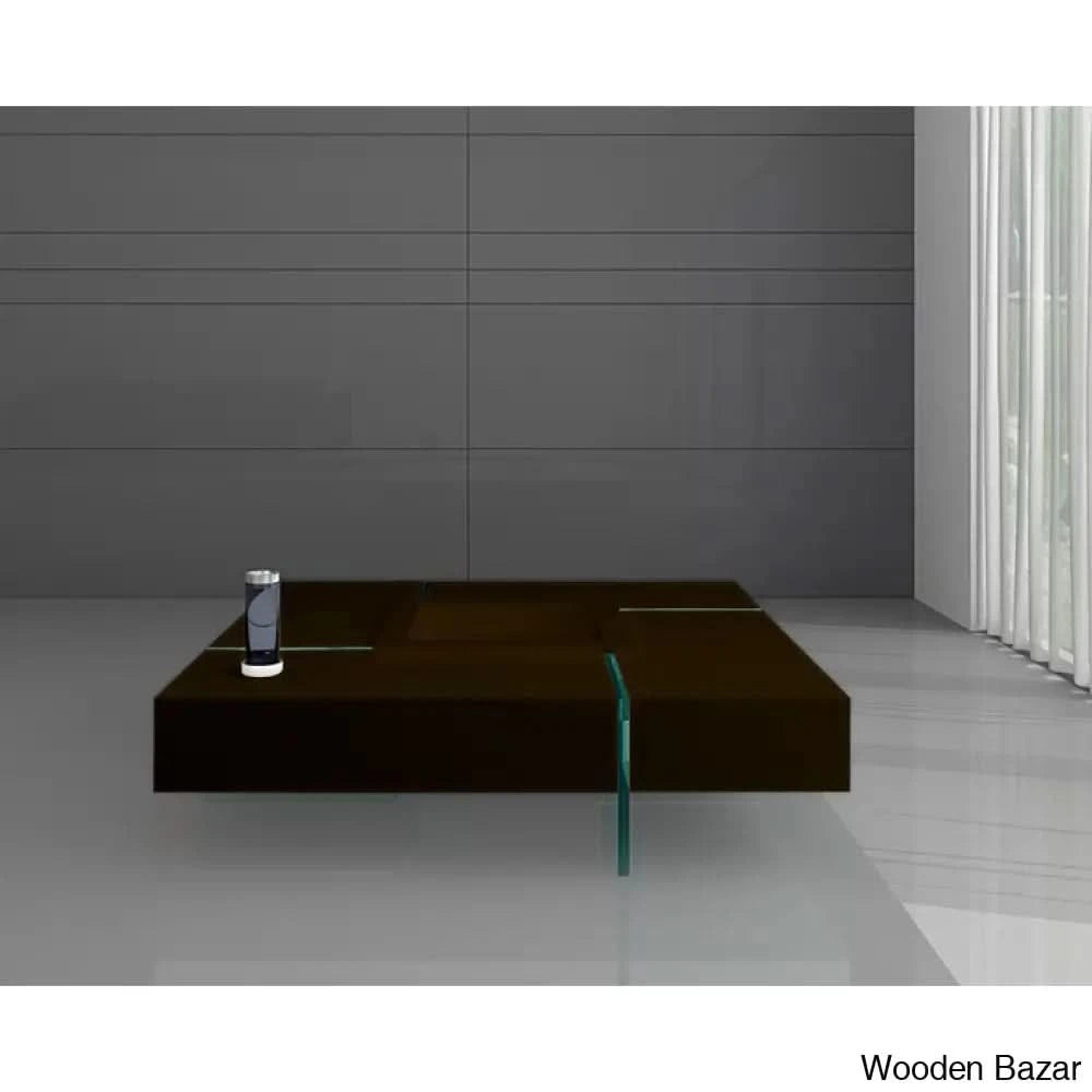 Nathany Single Coffee And Center Table Wenge / 12āā H X 47āā L W