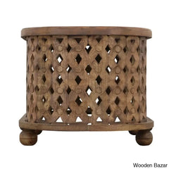 Neiges Solid Wood Coffee Table And Center