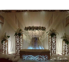 New Elegant Handmade Fiberglass Stage - Wooden Bazar