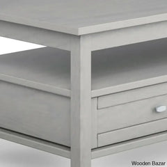 Nortonville Teak Wood Coffee And Center Table