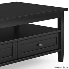 Nortonville Teak Wood Coffee And Center Table