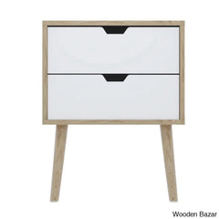 Bedside Table - Wooden Bazar