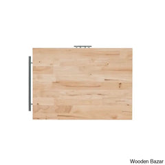 Obed Solid Wood Top Kitchen Cart Trolley Cart Cabinet Kitchen Island With Storage