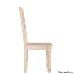 Oberon New 4 Seater Solid Wood Dining Set