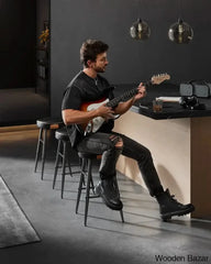 Parmleys Swivel Faux Leather Counter And Bar Stool (Set Of 2)