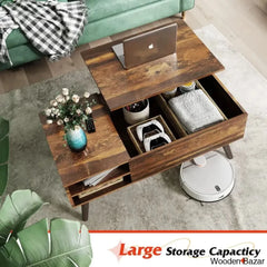 Poe Lift Top Coffee Table With Storage And Center Table
