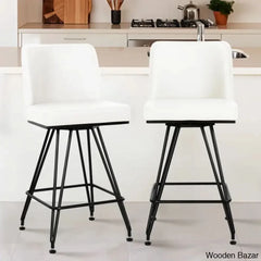 Princetone Swivel 26āā Counter And Bar Stool (Set Of 2)