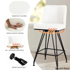 Princetone Swivel 26āā Counter And Bar Stool (Set Of 2)