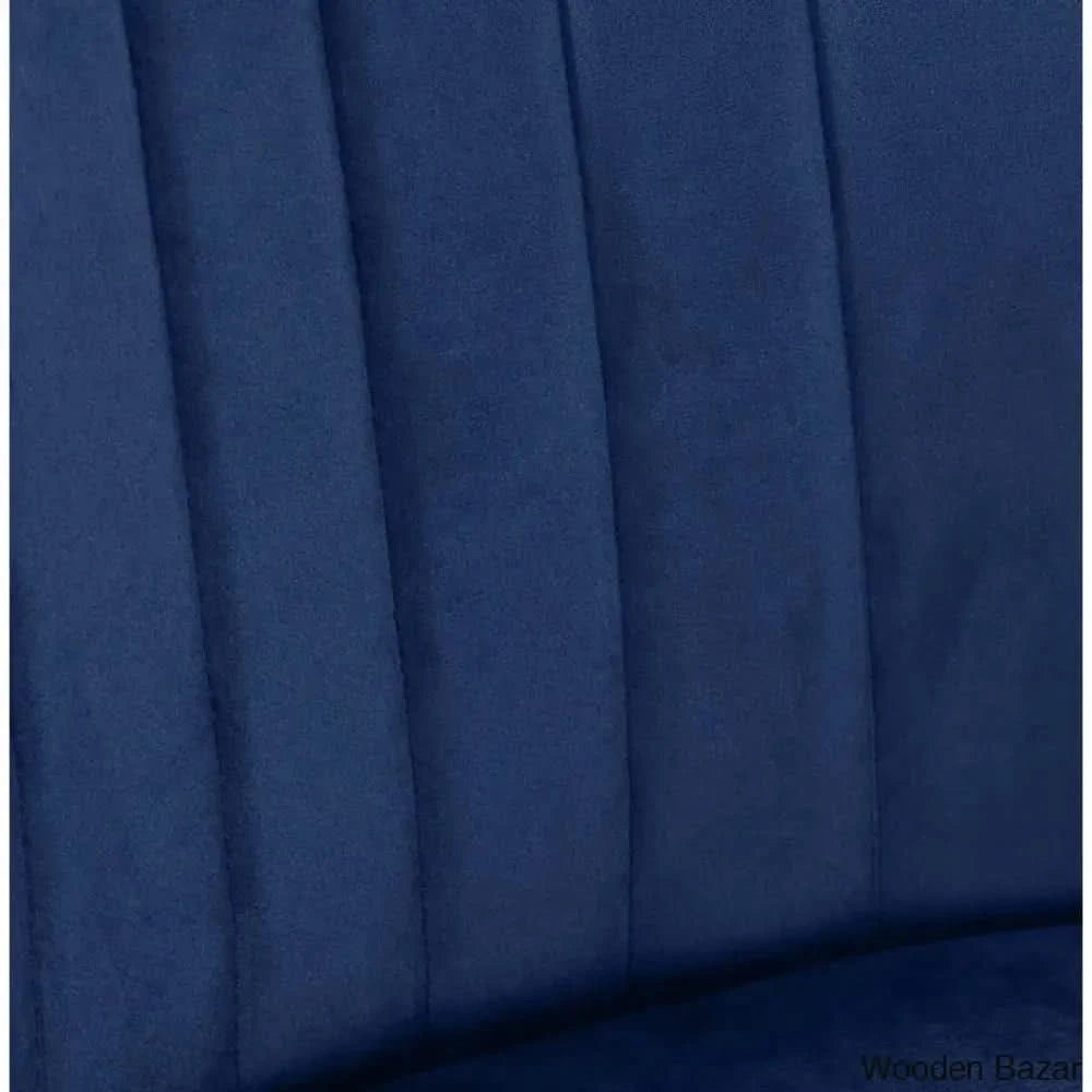 Quiin Swivel Velvet Upholstered Counter & Bar Stool (Set Of 4)