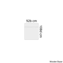 Quinn Luxury Single Seater Sofa - Wooden Bazar