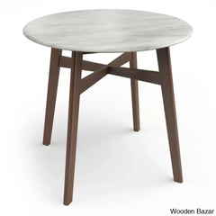 Rad Wooden 2 Seater Solid Wood Top Dining Set