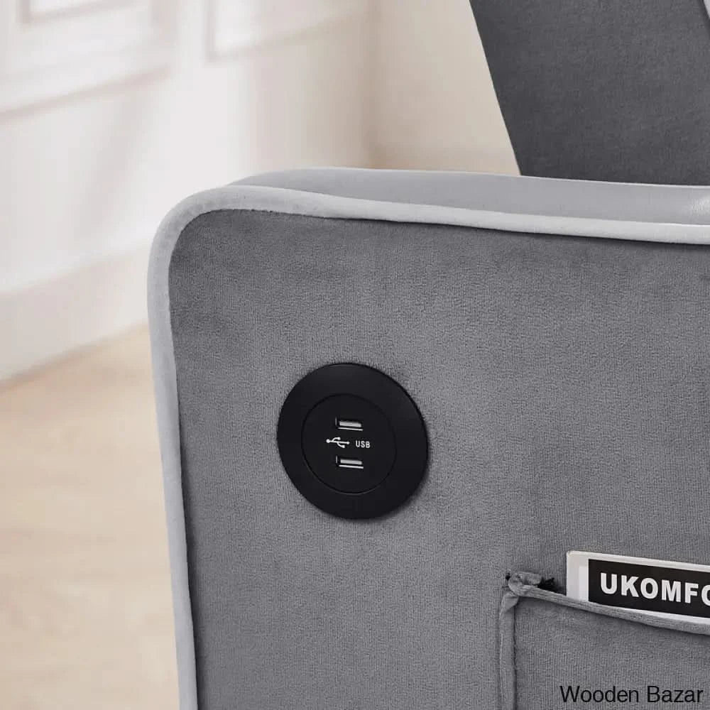 Raener Modern 3 In 1 Convertible Sofa Bed