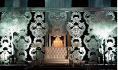 Renzo Graceful Fiberglass Stage Embellishments - Wooden Bazar