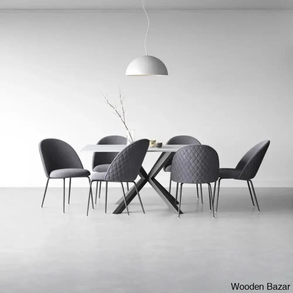 Rommany Pedestal Dining Table Set For Luxe Living 6 Seater