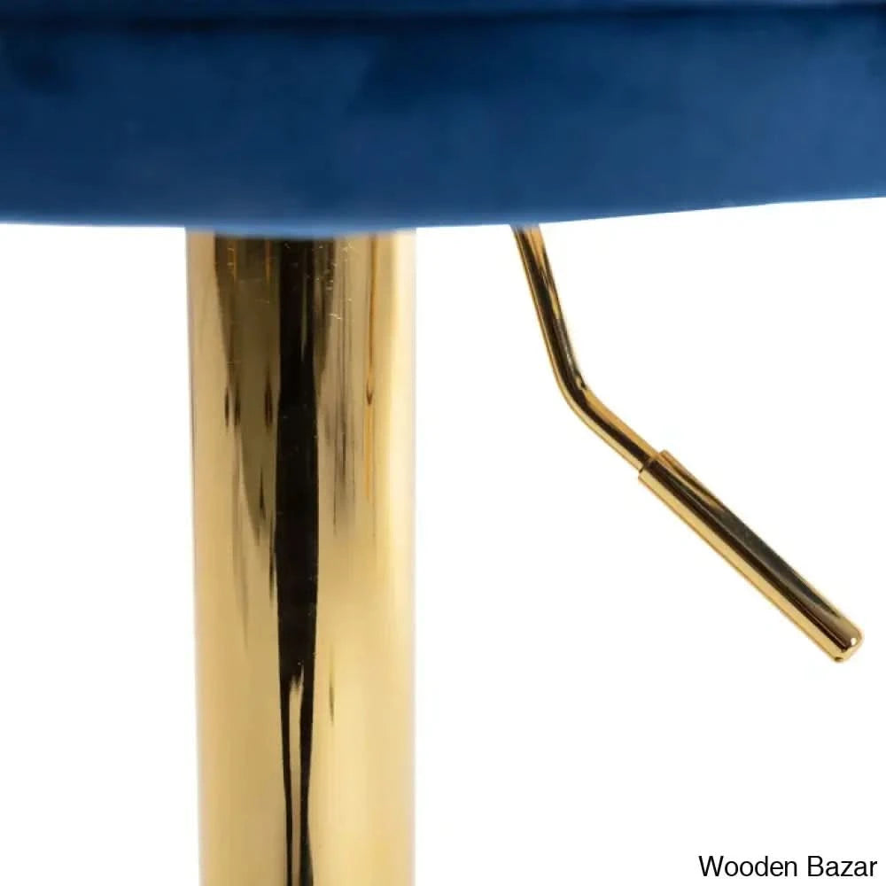 Rosdorf Swivel Adjustable Height Counter And Bar Stool (Set Of 2)