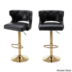 Rosdorf Swivel Adjustable Height Counter And Bar Stool (Set Of 2)