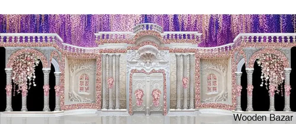 Sannytaire New Glamorous Fiberglass Stage Backdrops - Wooden Bazar