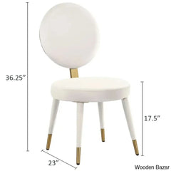 Santor Stylish 4 Seater Pedestal Dining Set - Wooden Bazar