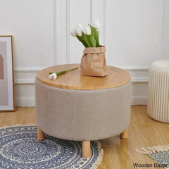 Saugeto Solid Wood Coffee And Center Table