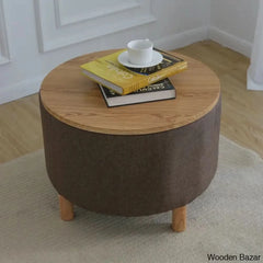 Saugeto Solid Wood Coffee And Center Table