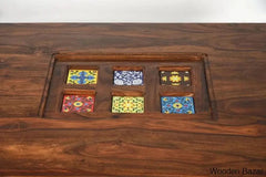 Sheesham Wood Dining Set-8
