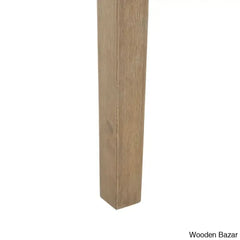 Shillong New Trestle Dining Set For Modern Living - Wooden Bazar