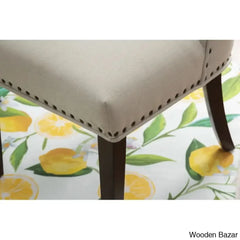 Smiley Best 4 Seater Round Glass Top Dining Set